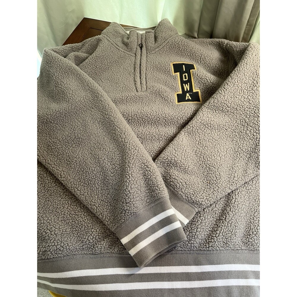Tailgate Fleece University Of Iowa Hawkeye Pullover MENS 2XL